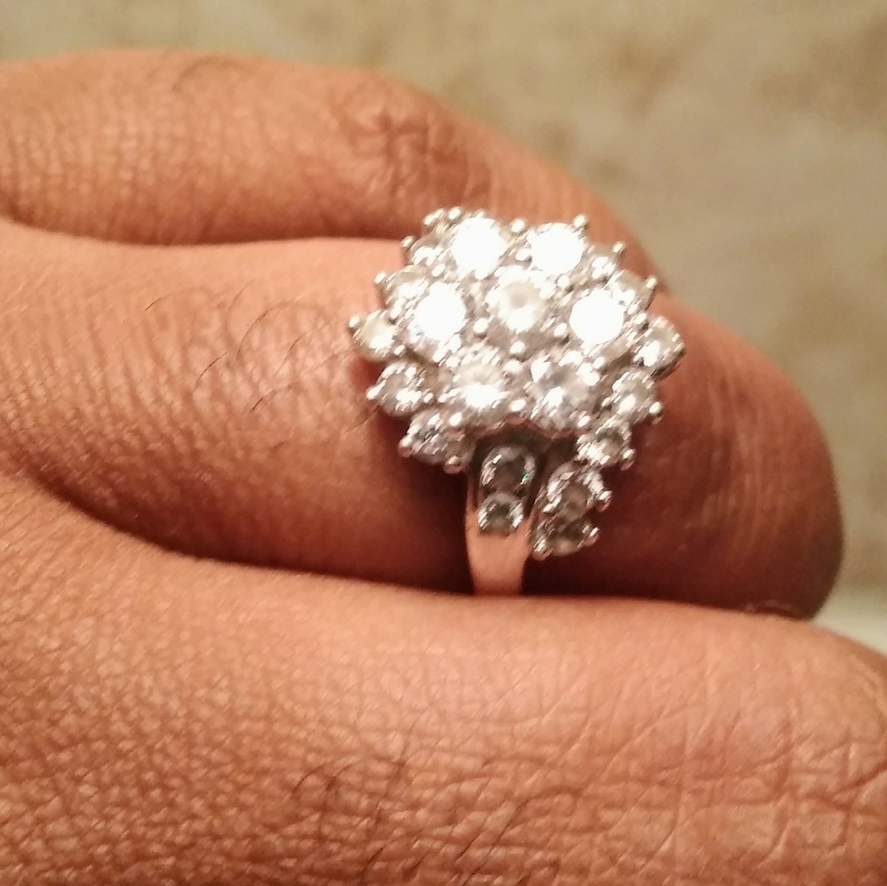 Sterling Silver Cocktail Ring